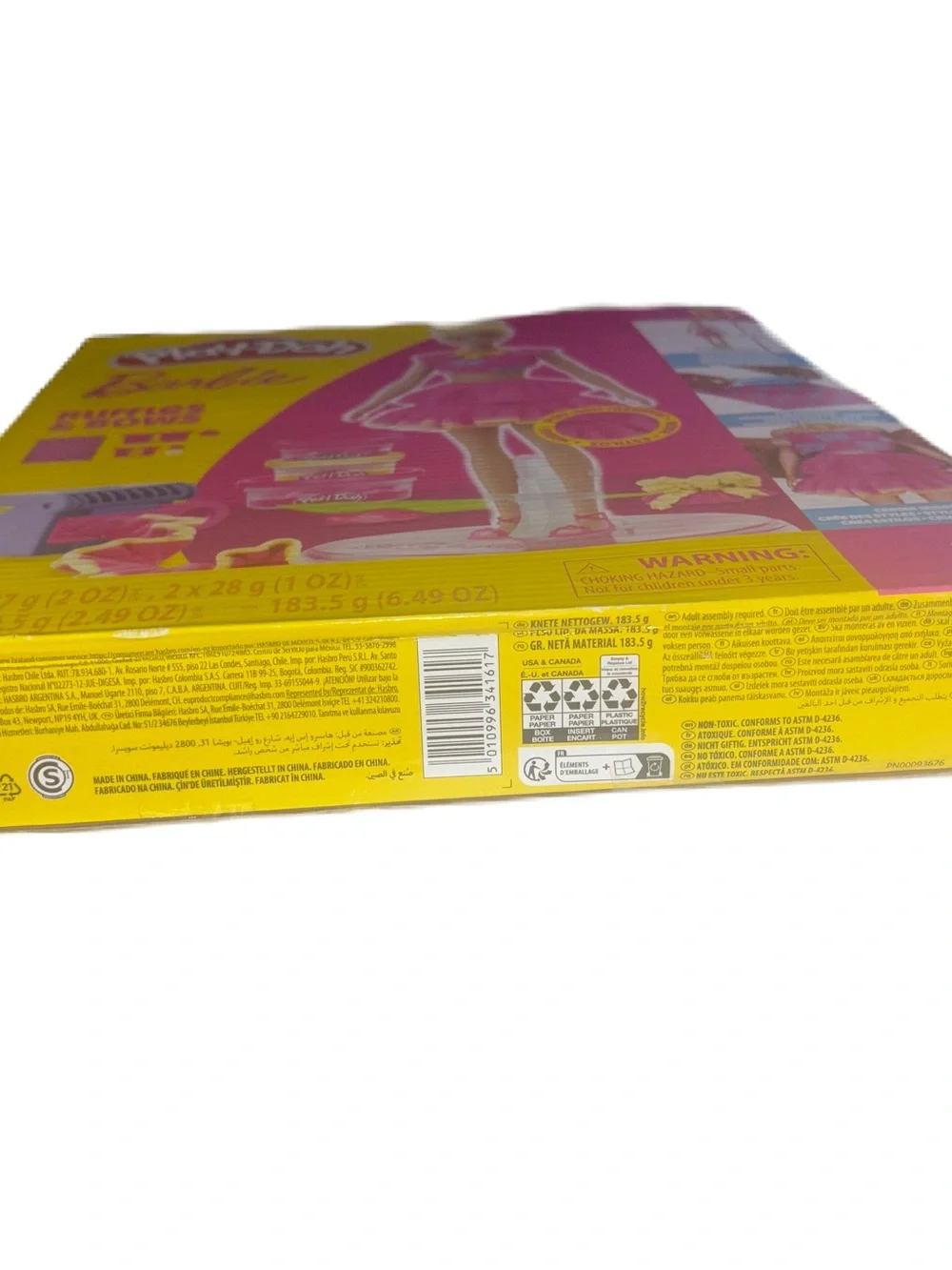 Play-Doh Barbie Ruffles & Bows Playset Pink